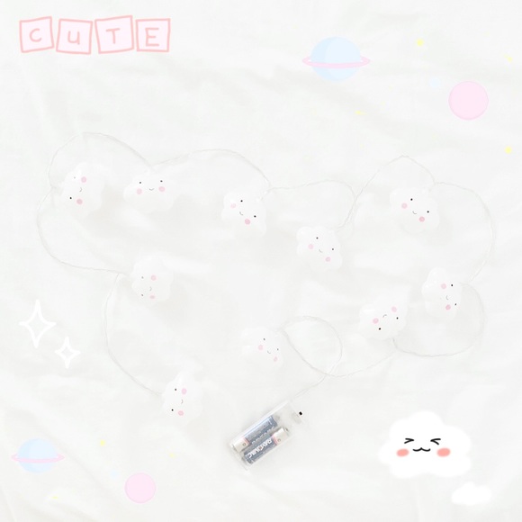 ♡ cloud string light ♡